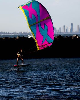 Here is a good Kite Foil lesson From Thierry in 13kts with an F-ONE Bandit 2018 6m at Currumbin QLD