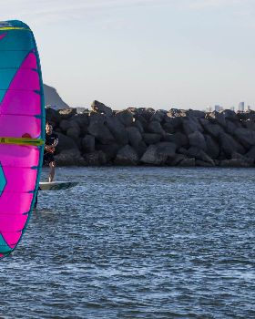 Here is a good Kite Foil lesson From Thierry in 13kts with an F-ONE Bandit 2018 6m at Currumbin QLD