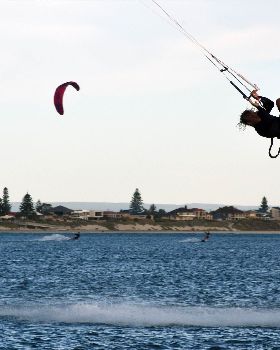 Kiteboarding