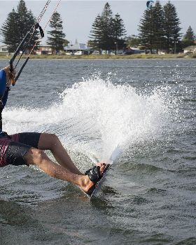 Kitesurfing
