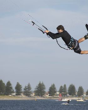 Kitesurfing