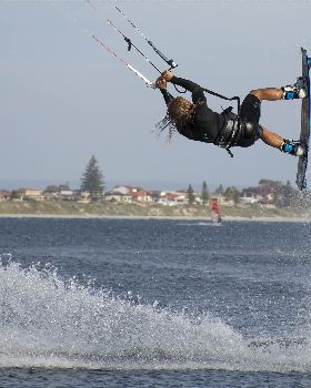 Kitesurfing