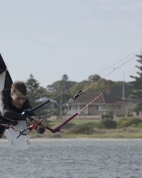 Kitesurfing