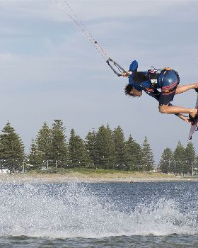 Kitesurfing