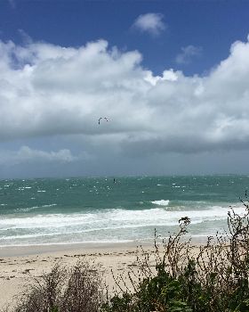 Kitesurfing
