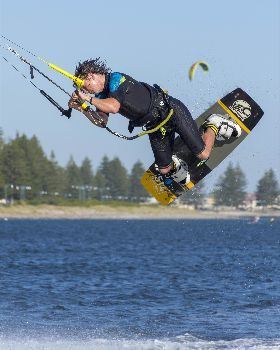 Kiteboarding