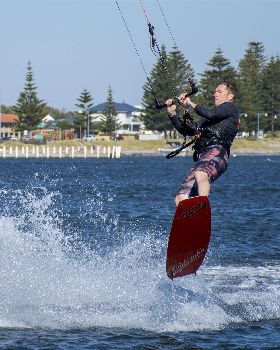 Kiteboarding