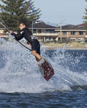 Kitesurfing