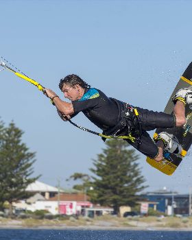 Kitesurfing