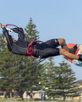 Kitesurfing
