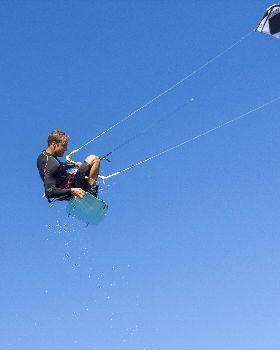 Kitesurfing