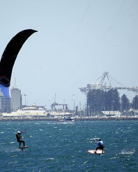 Foiling around Ammo Jetty