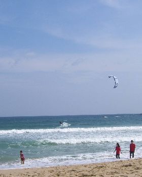 kiteboarding in China 