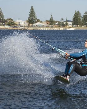 Kitesurfing