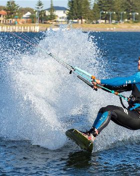 Kitesurfing