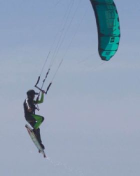 Kitesurfing