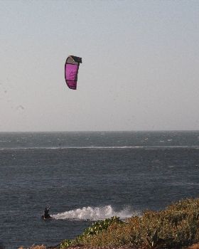 Kitesurfing