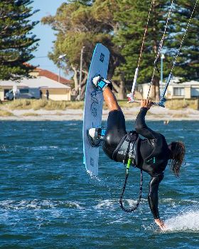 Kitesurfing