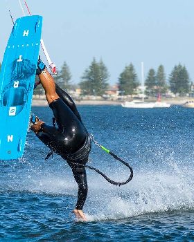 Kitesurfing