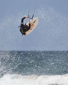 Kiteboarding