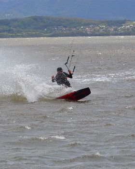 Kitesurfing