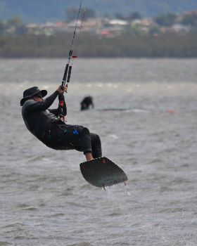 Kitesurfing