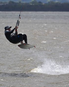 Kitesurfing