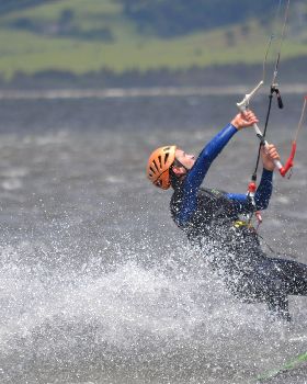 Kitesurfing