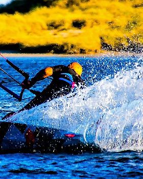 Kiteboarding