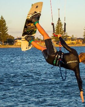 Kiteboarding