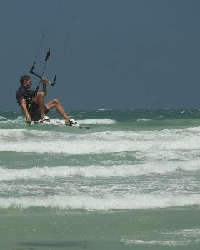 Buzz kites in action