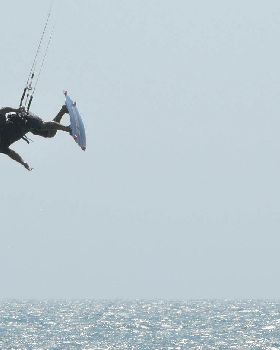 Kiteboarding