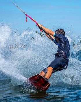 Kiteboarding