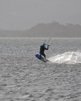 Kitesurfing