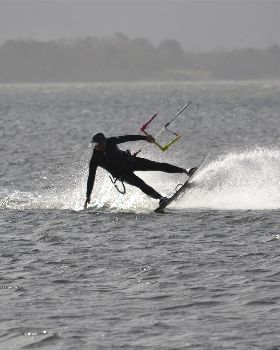 Kiteboarding