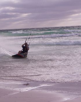 Kiteboarding