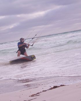 Kiteboarding
