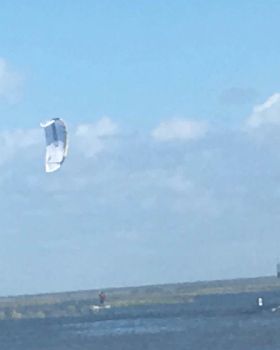 Kitesurfing