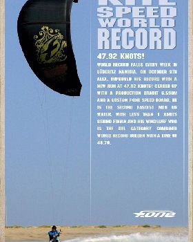 47.92 Knt Speed record