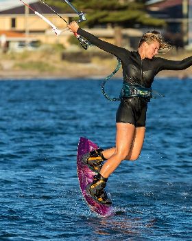 Kiteboarding
