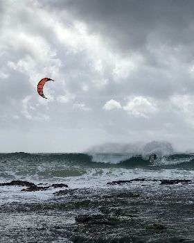 Kiteboarding