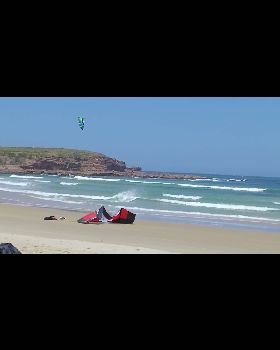 Kitesurfing