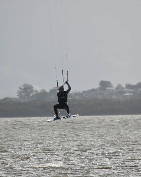 Kitesurfing