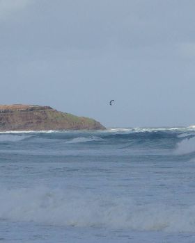 Kitesurfing