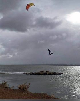 Kiteboarding