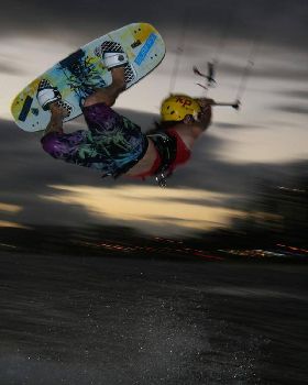 night kite raley at Nationals!