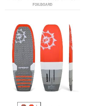 Kite/surf foil board