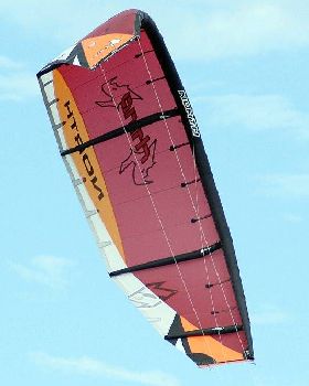 Kitesurfing the sandbar at Safety Bay