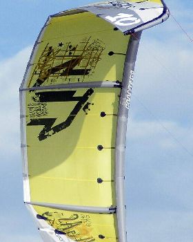 Kitesurfing the sandbar at Safety Bay