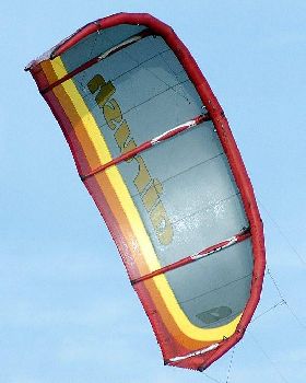 Kitesurfing the sandbar at Safety Bay